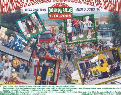 Plagt amatrskej rallye 2005