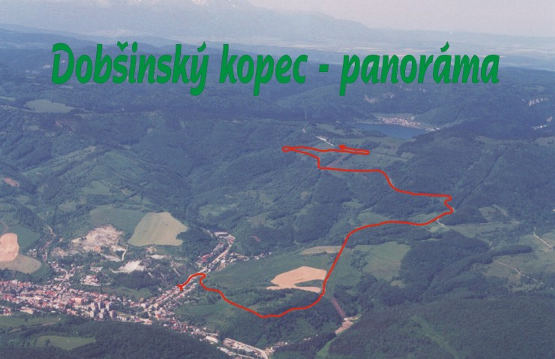 Panoráma Dobšinského kopca
