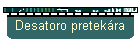 Desatoro pretekára